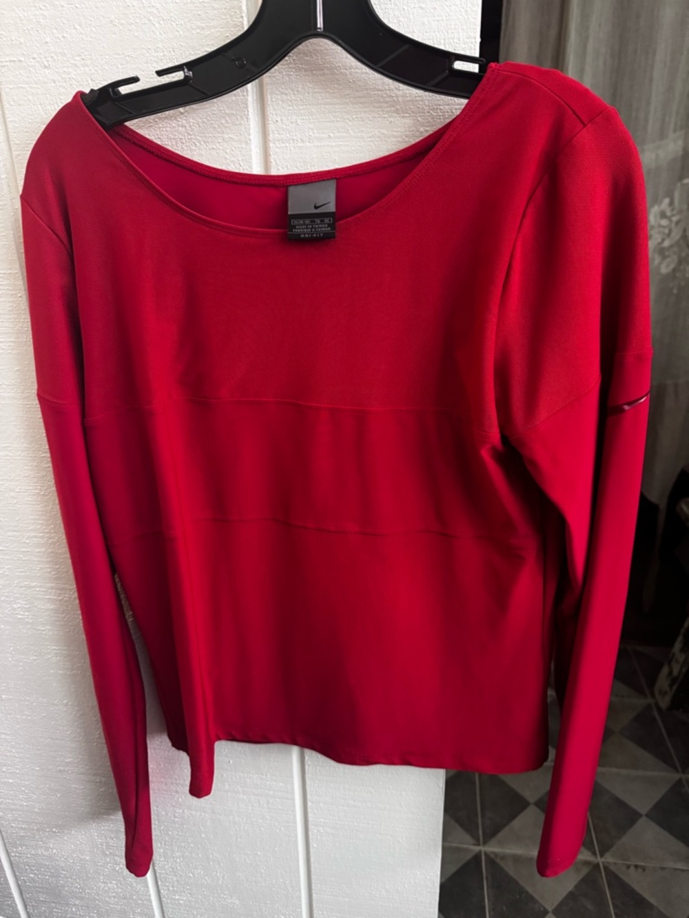 Women’s Nike Running Dri Fit Top Red XL